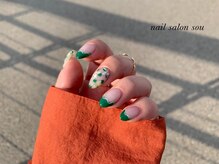 ソウ 難波店 nail salon Sou/フレンチnail