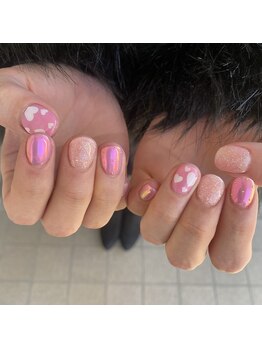 プリズム(PRISM)/ガーリーネイルピンクネイル