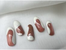 スピードネイル アンド アイ 宮交シティ店/#59 【マグネット×ホワイト】