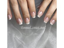 エムネイル(Ｍ)/王道白フレンチ！