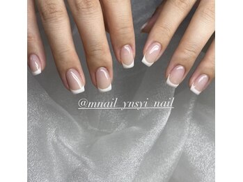 エムネイル(M)/王道白フレンチ!