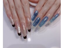 クリスタルネイルサロン(Crystal Nail)/アシメネイル