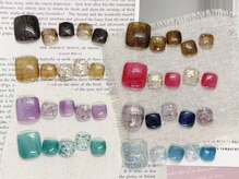 アムールユシマテン 上野湯島店(Amour)/大人気のマグネットフットネイル