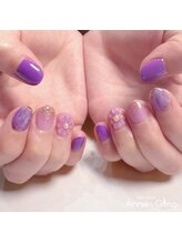 キュアバイアニーアンドジーノ(Qa by Annie&Gino)/《キャンペーンネイル》