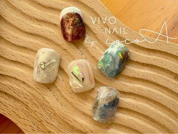 ココア(cocoA)/フットネイル