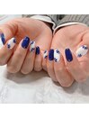 お花アートネイル