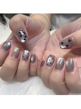 ララアンジュ(LaLa-Ange)/モノトーンネイル