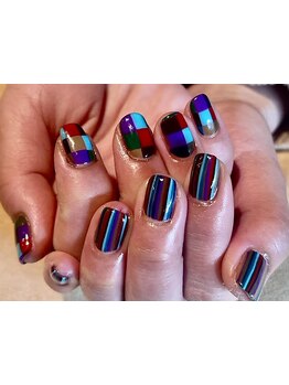 手描きアートが得意なサロン