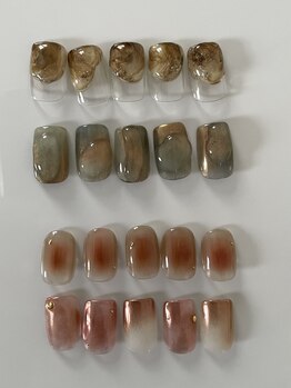 グレイティア ネイル(Gratia Nail)/〈kei〉11月、12月 nuance定額