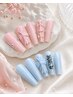 3Dクロスネイルコース ￥ 10500 -> ￥6980 オフ無料