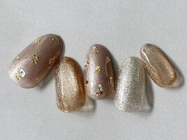 マグネット×ニュアンスネイル