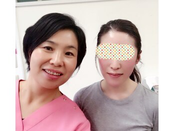 ハナノ整体院/小顔に成ったお客様です