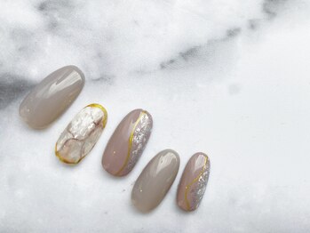 スリー(THREE)/Oct.2020/nail design