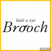 ヘアアンドアイ ブローチ(Brooch)ロゴ