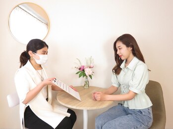 アンドモア ラッシュアンドブロウ ラウンジ(and MORE Lash&Brow lounge)/施術前カウンセリング