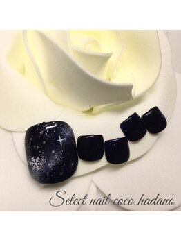 セレクトネイル ココ 秦野店(SELECT NAIL COCO)/冬の夜空