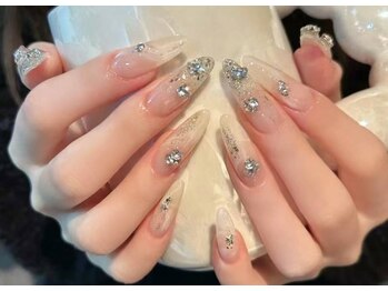 ウサギネイル 新大久保店(usagi nail)/キラキラネイル