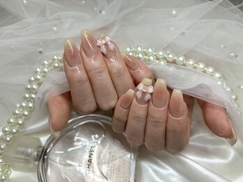 アンジュ(Ange)/【Miyu】桃チークネイル