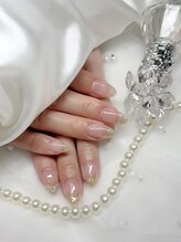 ビビ(ViVi)/ラメグラデーションネイル