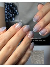 ビースタジオブランジュ(B STUDIO blange)/ラメグラデーションネイル