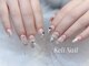 ケリーネイル(Keli Nail)の写真/ワンホン・ガーリー・韓国ネイル♪200色以上のカラー、豊富な種類のパーツで理想のお手元を叶えます◎