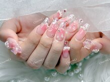 ノア ネイル(Noa Nail)/春ネイル　チークネイル