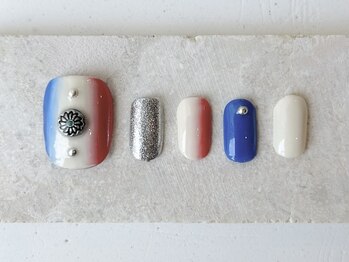 カラ ネイル 中津店(calla nail)/ウエスタン風ネイル