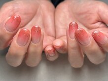 マニネイル 高の原店(mani nail)/キラキラグラデーション