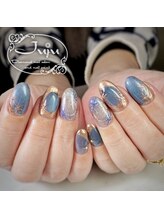 ジュジュ(Juju)/雪の結晶ネイル