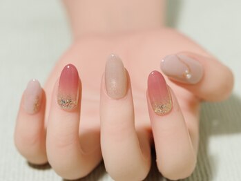 ヴァンネイル(VINGT NAIL nail&eye beauty)/マグ×グラデーションネイル