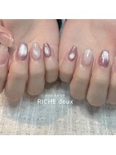 リッシュ ドゥ(RICHE deux)/ピンクマグネットネイル