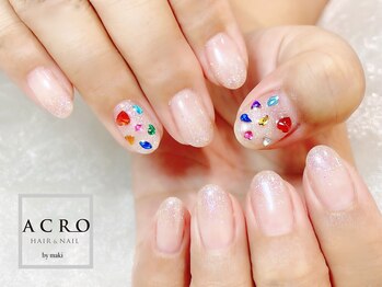 アクロネイル アンド アイ(ACRO NAIL&EYE)/2025年8月 定額シンプルコース