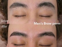 アイロンボーイ(IRONBOY)/メンズ眉毛矯正パーマ｜眉毛矯正