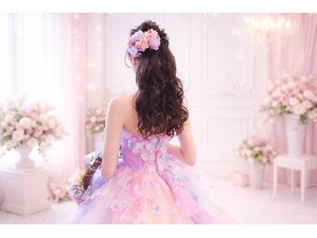 キアナ 横浜店(Kiana)の写真/バストアップ×肩甲骨ケアで天使の羽×姿勢ケア×二の腕ほっそり♪ 全てが叶うブライダルケアメニュー☆