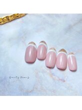 ビューティームーン(beauty moon)/ダブルフレンチ＊ピンク×ピンク