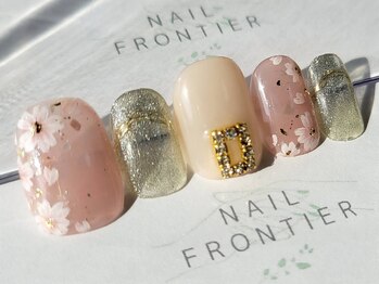 ネイルフロンティア 吉祥寺(NAIL FRONTIER)/大人桜ネイル11980円