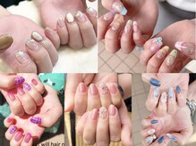 アット ウィル ヘアー ネイル(at will hair nail)の雰囲気（定額デザインが人気♪お持ち込みデザインもご相談ください◎）