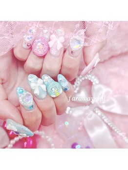 ファラウェイネイル(Faraway nail)/ゆめかわいいネイル☆