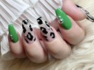 ヒョウ柄ネイル