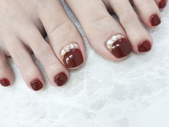 サンネイルズ(sun nails)/2本アート　フット