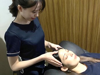 ヘッドミント 宇都宮店の写真/【70分3,980円/炭酸スプレー付きドライヘッドスパ】小顔コルギセットも◎頭から足先まで全身が癒されます♪