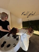 ハピスパ(HAPPISPA)/フルフラットのシャンプー台です