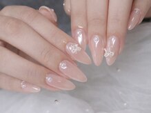 ラミエンヌ/ミラー　リボン　ワンカラー