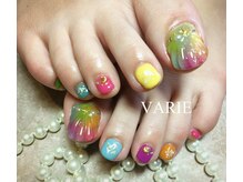 ヴァリエ(VARIE)/レインボーマーメイドネイル
