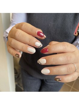 ネイルズ ララ(nails Lala)/Valentine nail