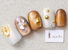 アイネイルズ 三宮店(I nails)/オーロラマグネット￥8000