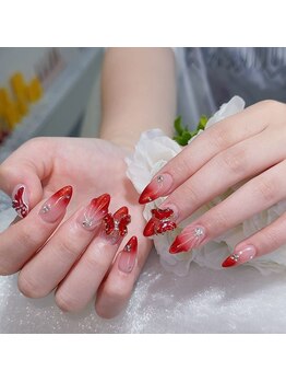 クイーンズビューティーサロン 新宿本店(Queen's beauty salon)/チップアートやり放題&つけ放題