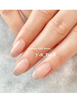 ワイズネイル(y.s nail)/フラッシュフレンチネイル