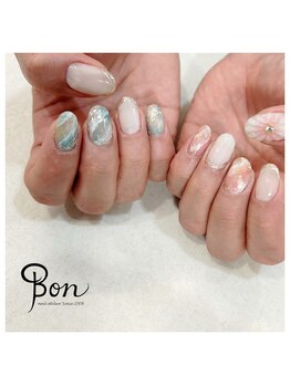 ネイルアトリエ ボン(nail atelier bon)/夏ネイル