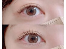 上がりにくいまつ毛も根本からしっかり長く見えるデザインに♪